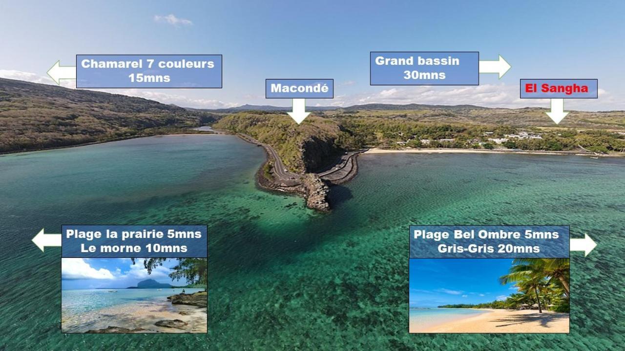 Ruisseau Creole El-Sangha Studio 2Mina Pieds De La Plage De Baie Du Cap מראה חיצוני תמונה